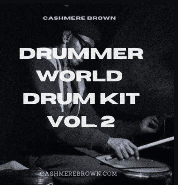 Cashmere Brown Drummer World Drum Kit Vol.2