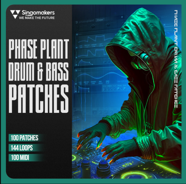 Singomakers Phase Plant Drum and Bass Patches