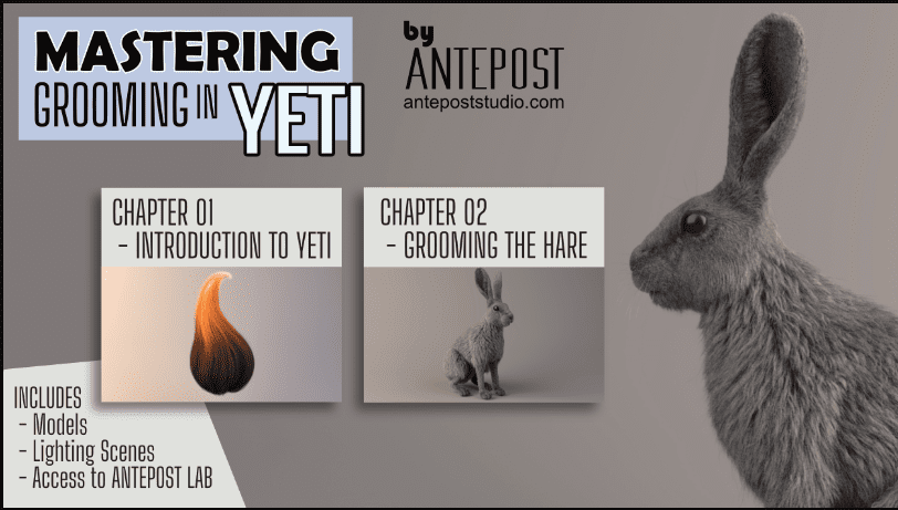 MASTERING GROOMING IN YETI – GROOM COURSE IN MAYA