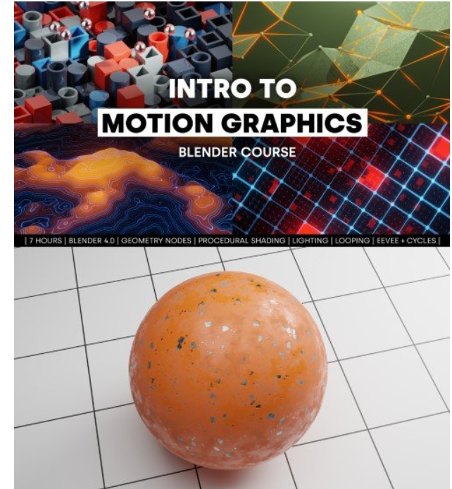 Blender Market – Intro To Motion Graphics (Blender Course)