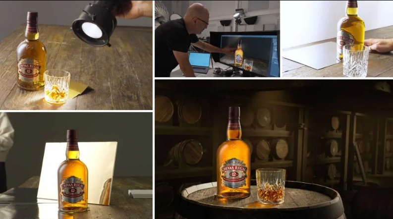 Karl Taylor Photography – Chivas Regal Composite Photoshoot