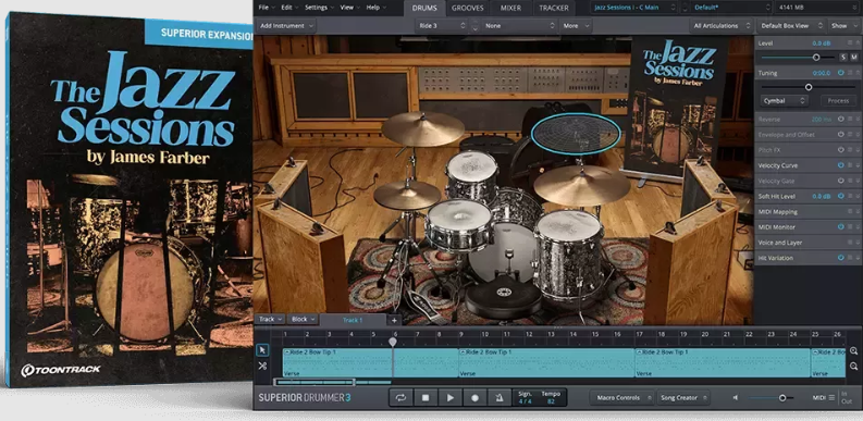 Toontrack The Jazz Sessions SDX (SOUNDBANK)