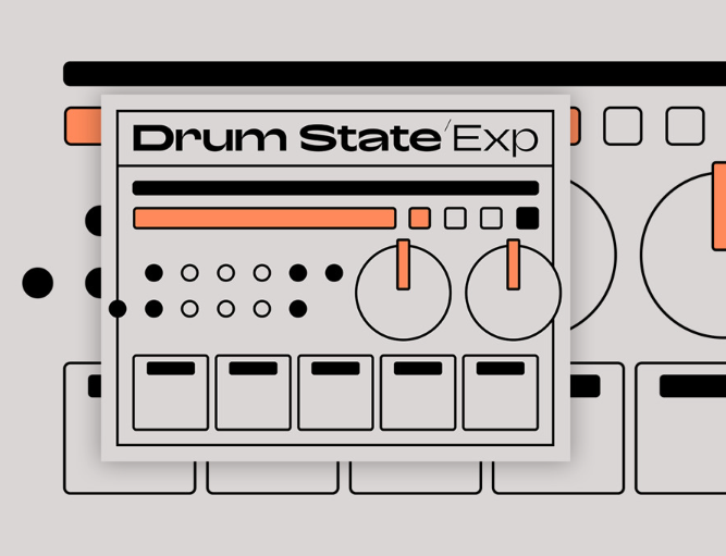 Native Instruments Maschine Drumstate EXP