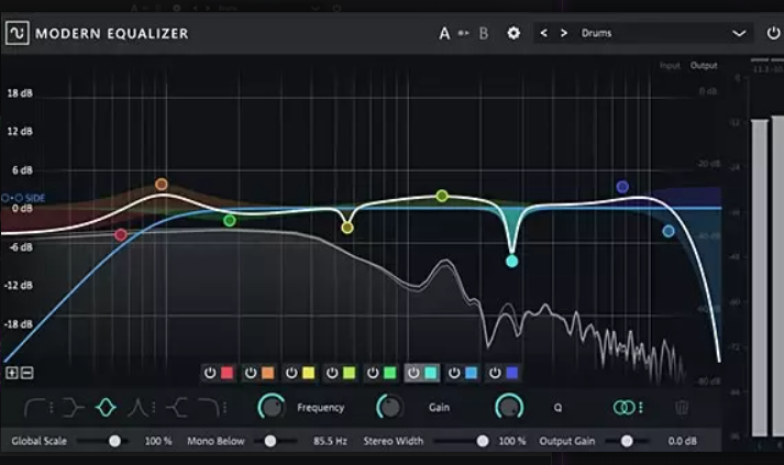 AUDIO PLUGIN UNION modernEQ