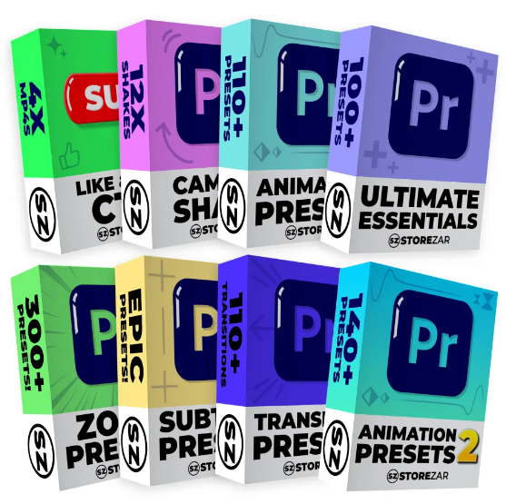 Storezar – The Ultimate Bundle MEGA for Premiere Pro