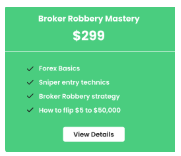 Billi Richy FX – Broker Robbery University