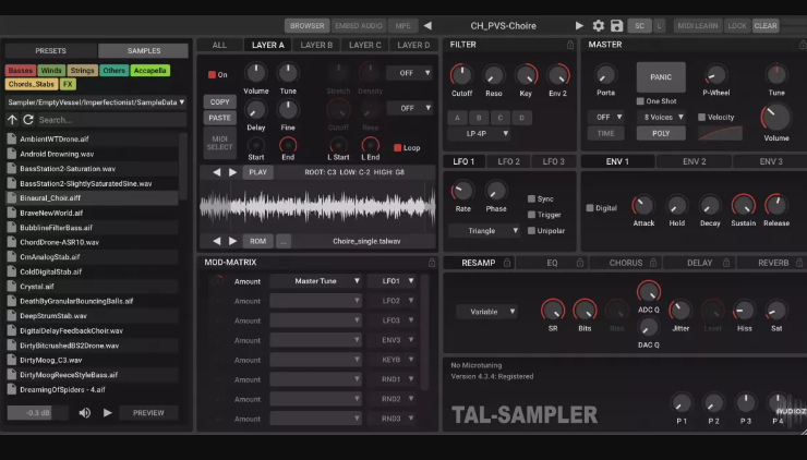 Togu Audio Line TAL-Sampler