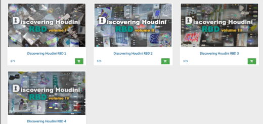 CGCircuit – Discovering Houdini RBD Series (1 to 4)
