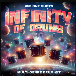 Godlike Loops Infinity Of Drums Multi-Genre Drum Kit (450+ One Shots)