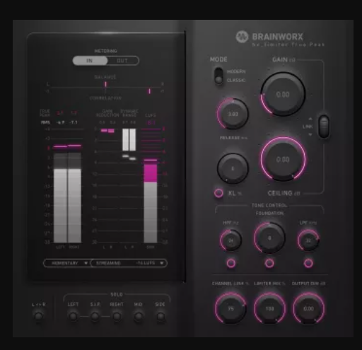 Plugin Alliance Brainworx bx_limiter True Peak 1.2.1