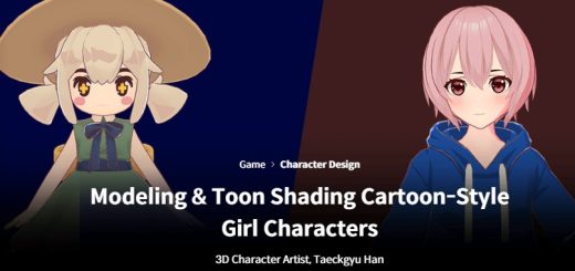 Coloso – Modeling & Toon Shading Cartoon-Style Girl Characters