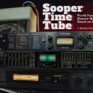 Cupwise FX Sooper Time Tube + BBD delay/reverb Nebula Library