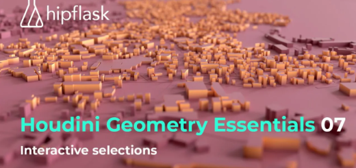 Hipflask – Houdini Geometry Essentials 07 – Interactive Selections (2022) with Fraser Shiers