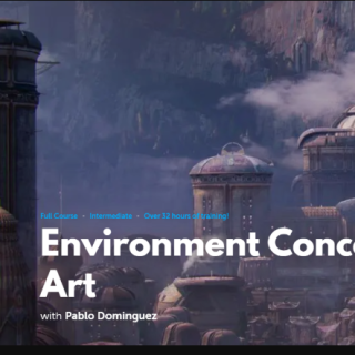 Learn Squared – Environment Concept Art by Pablo Dominguez