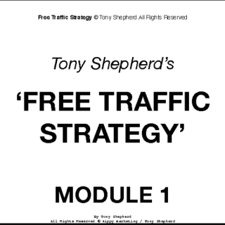 Tony Shepherd – FREE TRAFFIC SYSTEM WORKSHOP
