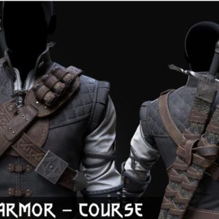 Artstation – Course – Witcher Manticore Armor Set