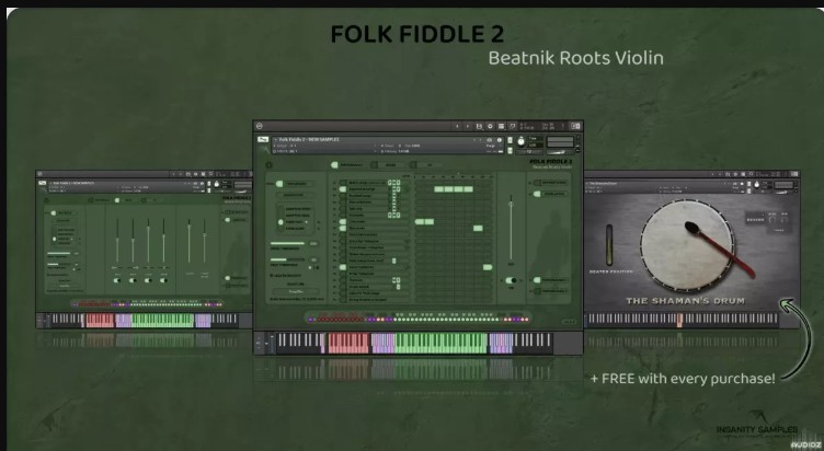 Insanity Samples Folk Fiddle 2 v3.0.0 KONTAKT