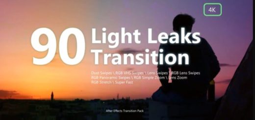 Videohive Transition Pack Light Leaks 48812308