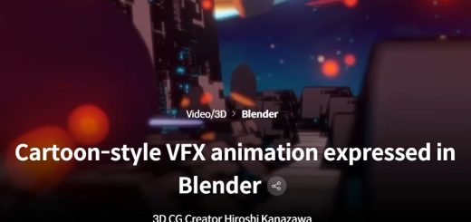 Coloso – Cartoon-style VFX animation expressed in Blender