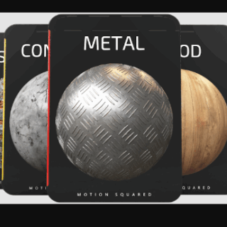 Motion Squared – Arnold for Cinema 4D Material Collection